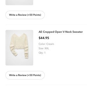 American Eagle Outfitters V-Neck Sweater - Brown